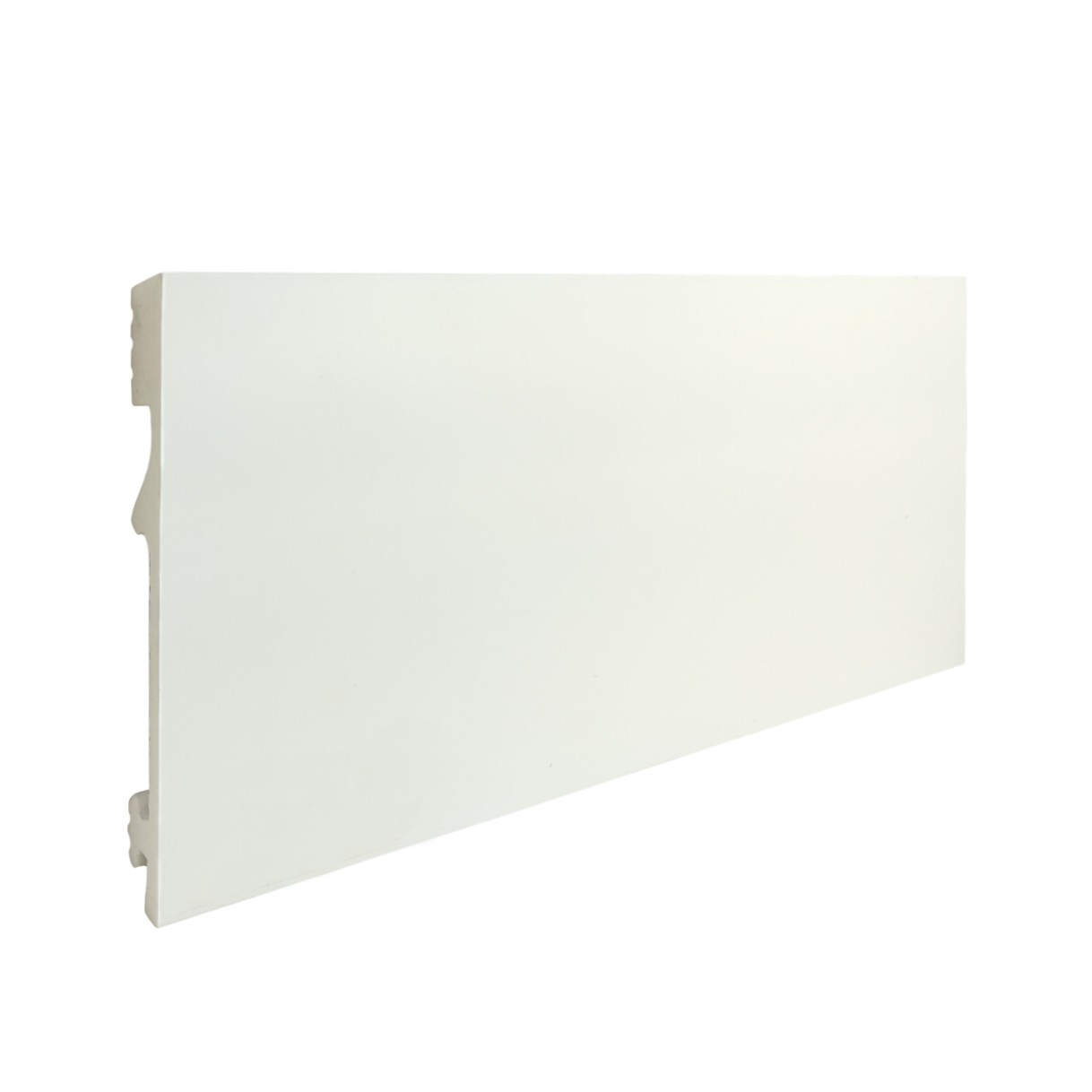 Плинтус дюрополимерный TeckWood белый ДП7 2000×99×15